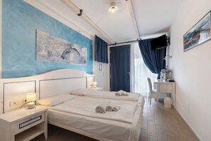 1 slaapkamer, een strijkplank/strijkijzer, gratis wifi, beddengoed