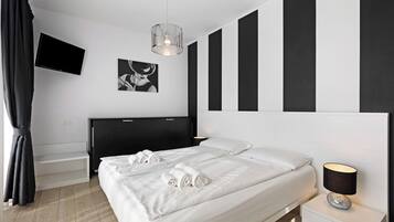 1 Schlafzimmer, Bügeleisen/Bügelbrett, kostenloses WLAN, Bettwäsche