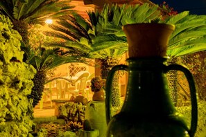 A potted plant in a greenhouse with a reflective surface. - Holiday Home 'La Casa Dei Ricordi' with Mountain View, Wi-Fi and Air Conditioning (Monopoli)