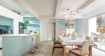 Architect's Villa 800m from the Sea – Comfort, Nature, and Serenity in Oléron, with Terrace Garden