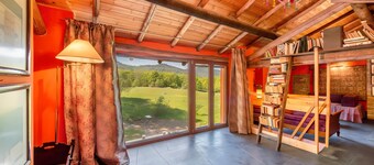 Cabin 'Casa Di Caccia' with Mountain View, Wi-Fi and Air Conditioning