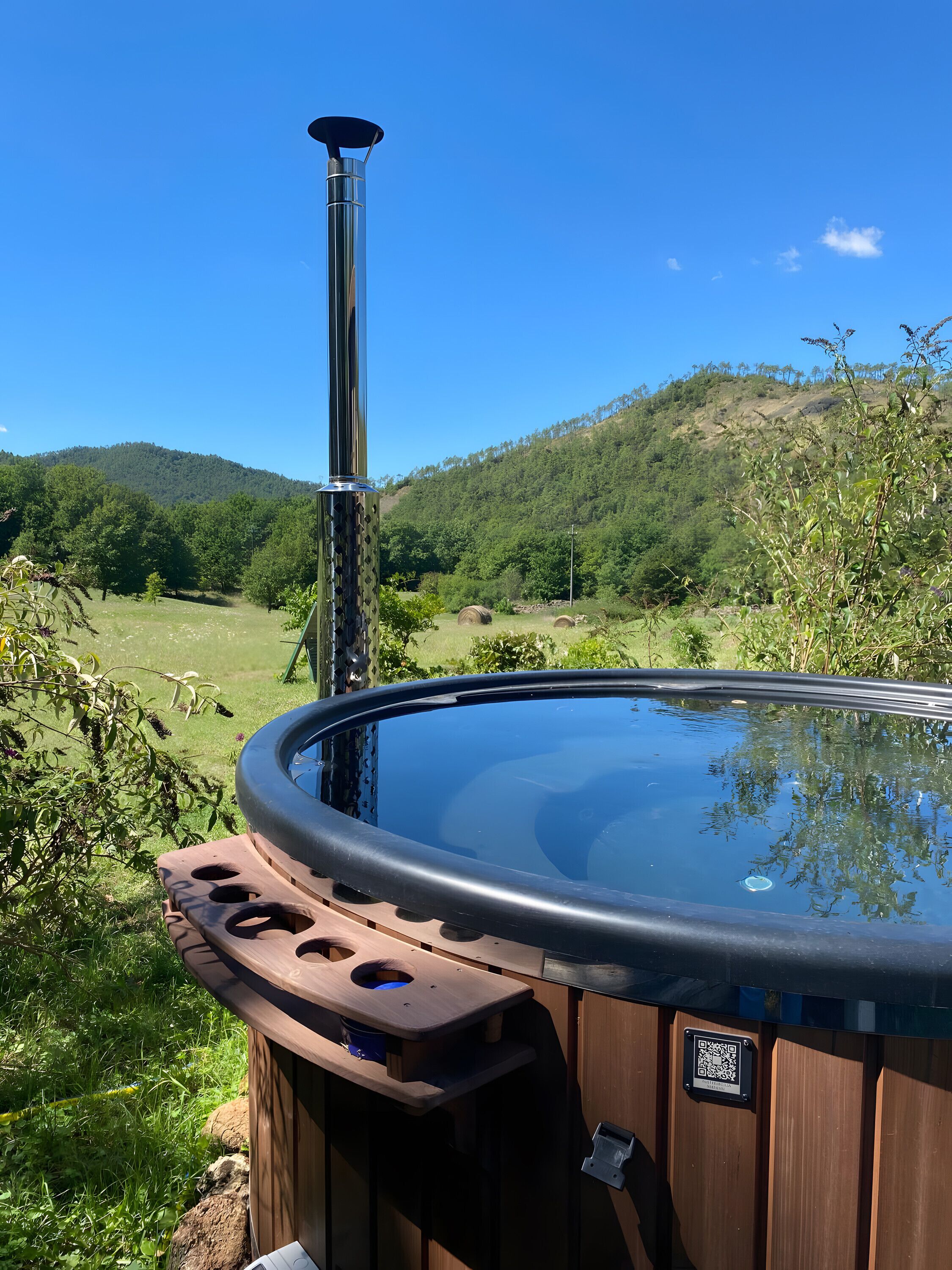 Bain à remous extérieur