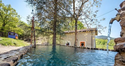 Cabaña 'La Baita' con vistas a la montaña, Wi-Fi y aire acondicionado