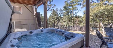 Bain à remous extérieur