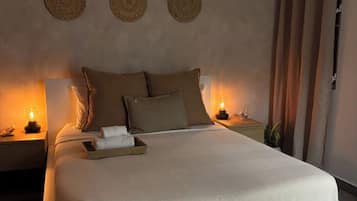 1 habitación, tabla de planchar con plancha y wifi