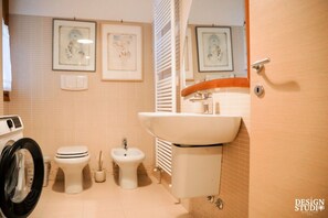 Shower, hair dryer, bidet