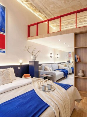 2 soverom, strykejern/-brett, reiseseng for barn og wi-fi