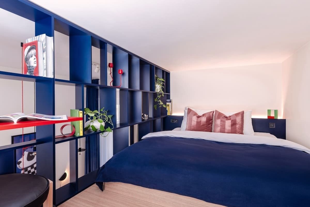 2 bedrooms, iron/ironing board, travel crib, WiFi