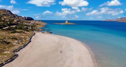 Maison de vacances 'Claudia Le Tonnare Stintino' avec terrasse et jardin privés