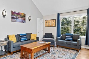 Televisor intel·ligent, llar de foc, videojocs i futbolí 