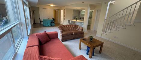 TV connectée, cheminée