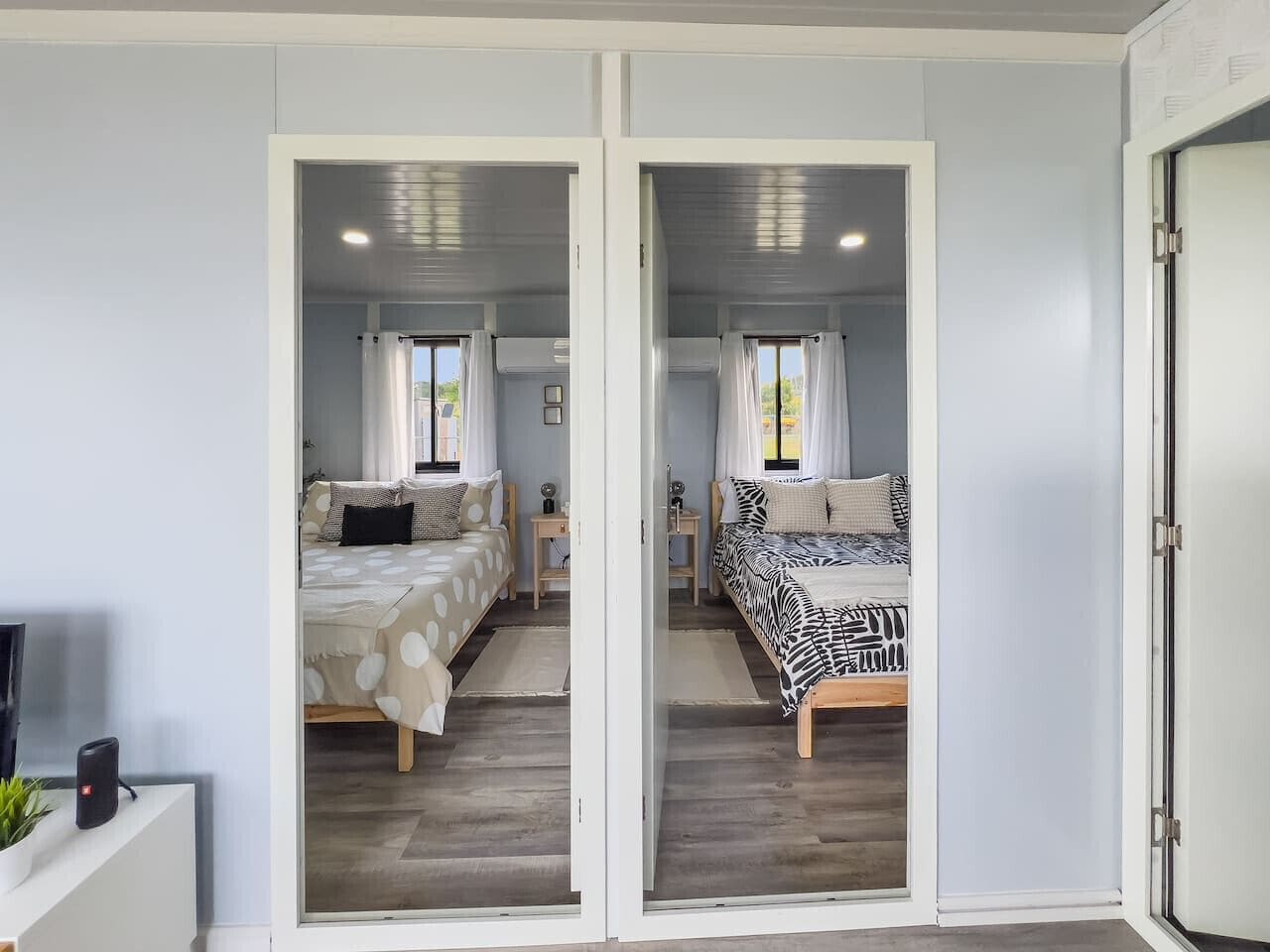 2 habitaciones, escritorio, wifi gratis y ropa de cama 