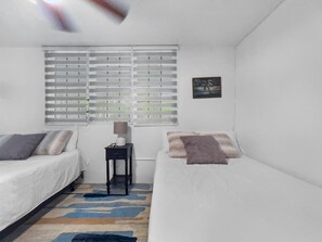 2 bedrooms, desk, free WiFi, bed sheets