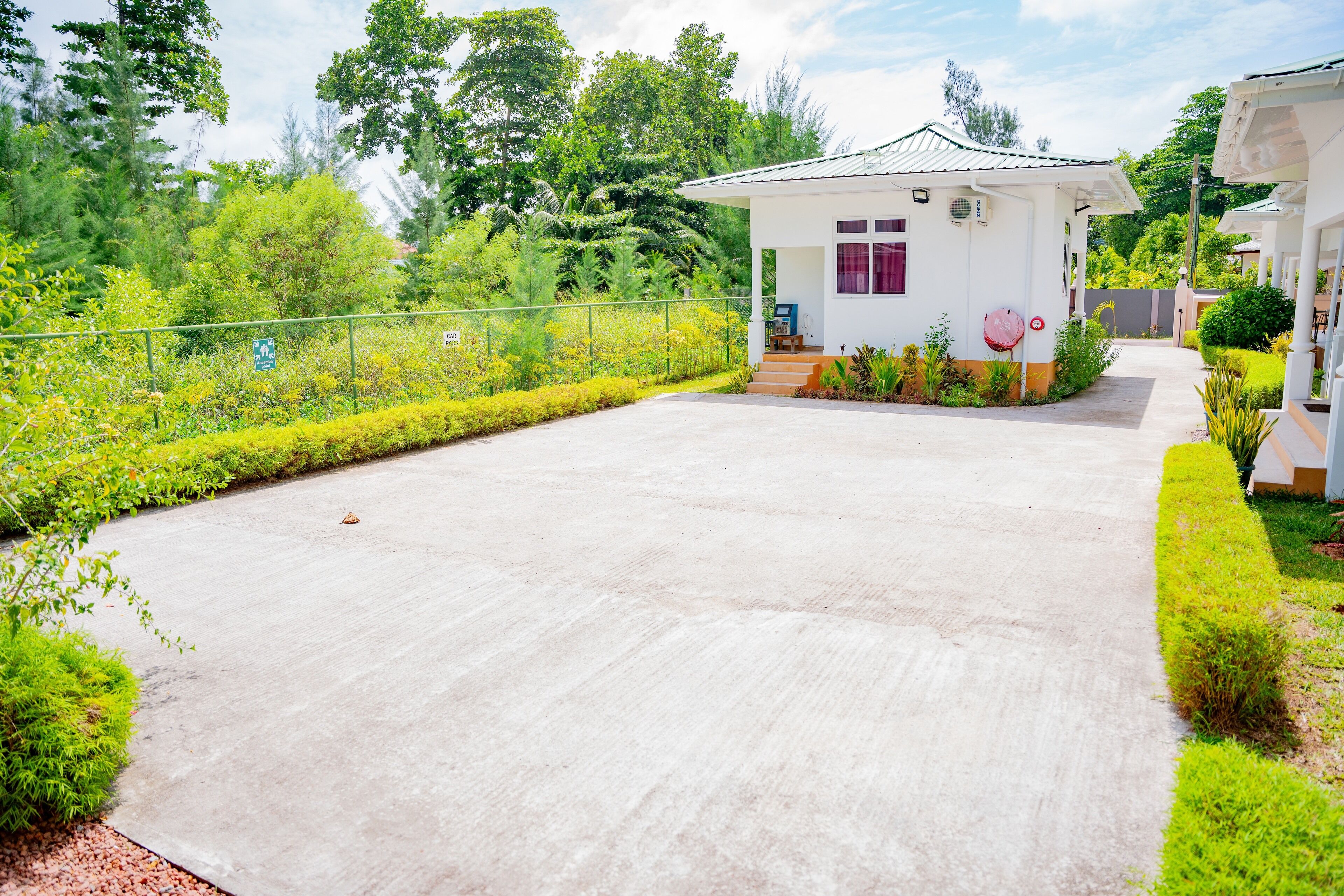 Enceinte de l’hébergement