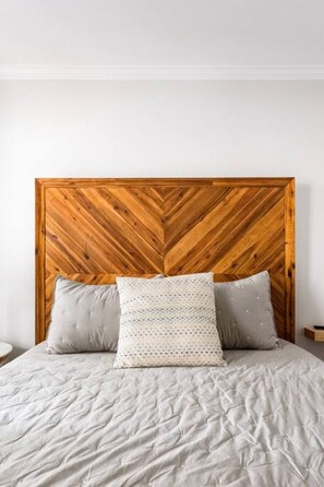 1 bedroom, iron/ironing board, travel crib, free WiFi