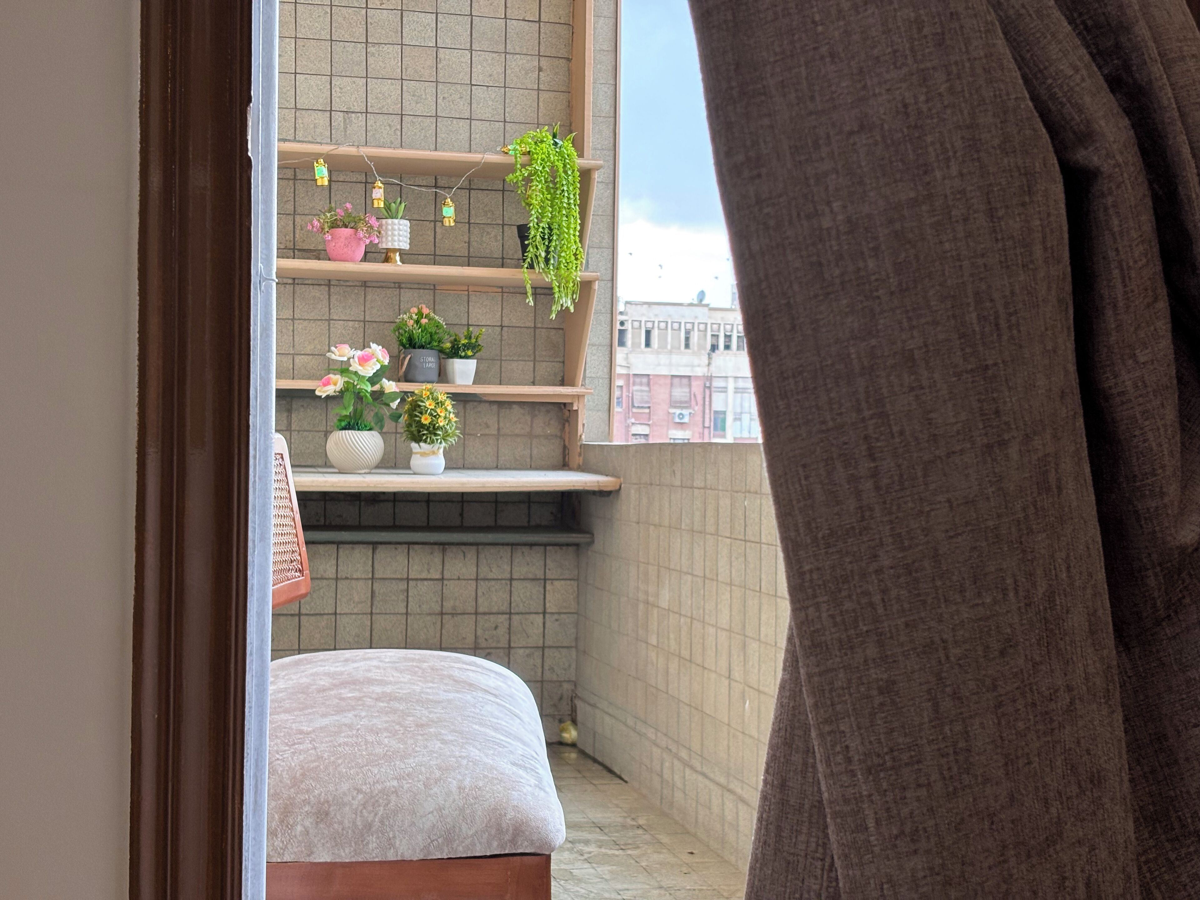 วิวเมืองจากที่พัก