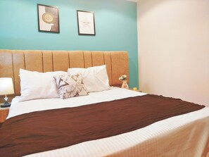 Appartement familial, vue sur le jardin | Commodité de la chambre