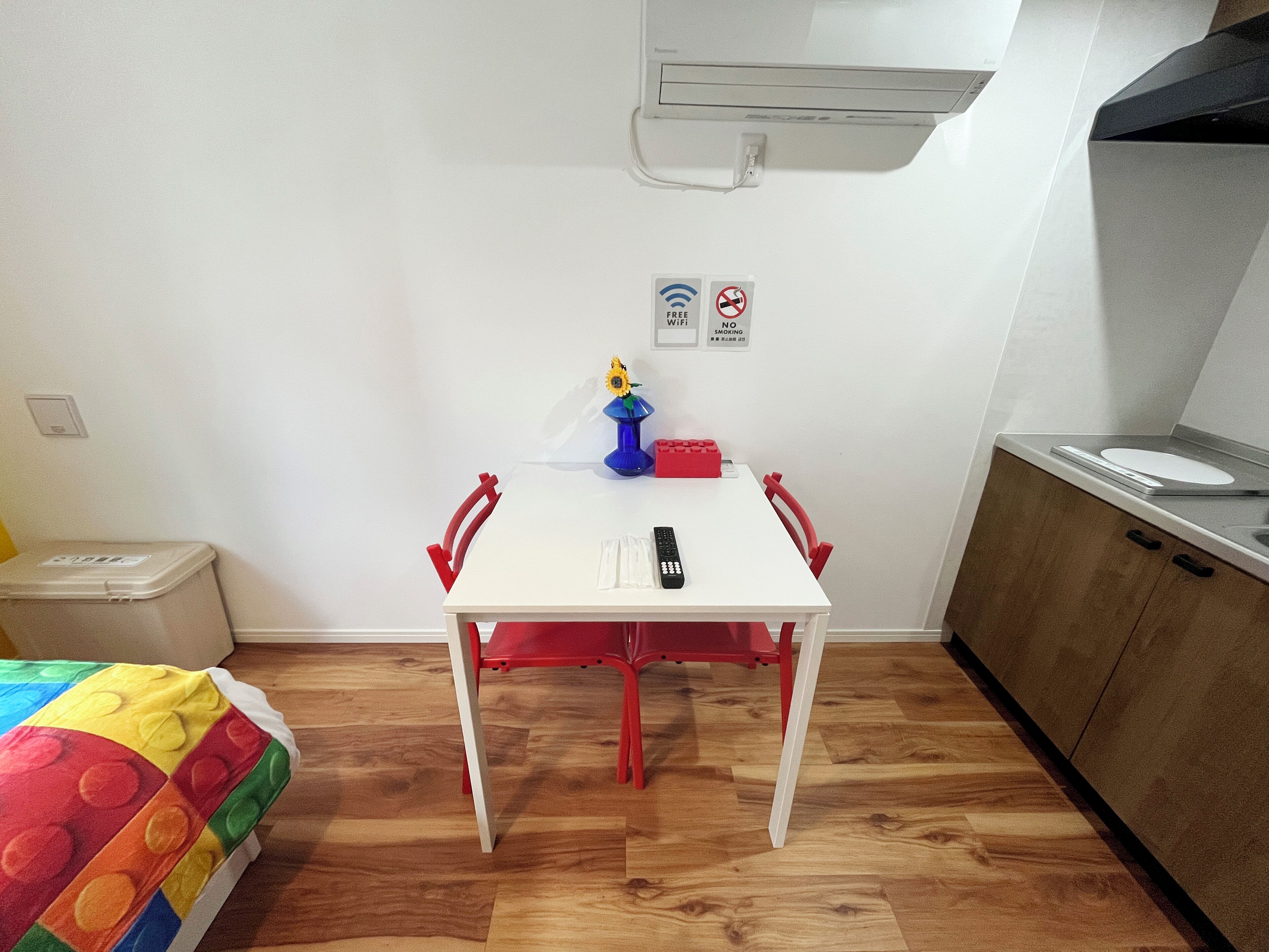 Basic Apartment | Private kitchen | Rice cooker, freezer