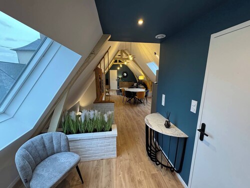 Appartement Moderne et Cosy à Grand Bourgtheroulde – Proche de la Côte Normande