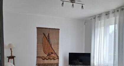 Renovated house with terrace next to the owners