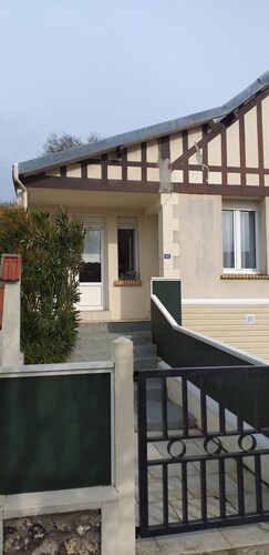 Renovated house with terrace next to the owners
