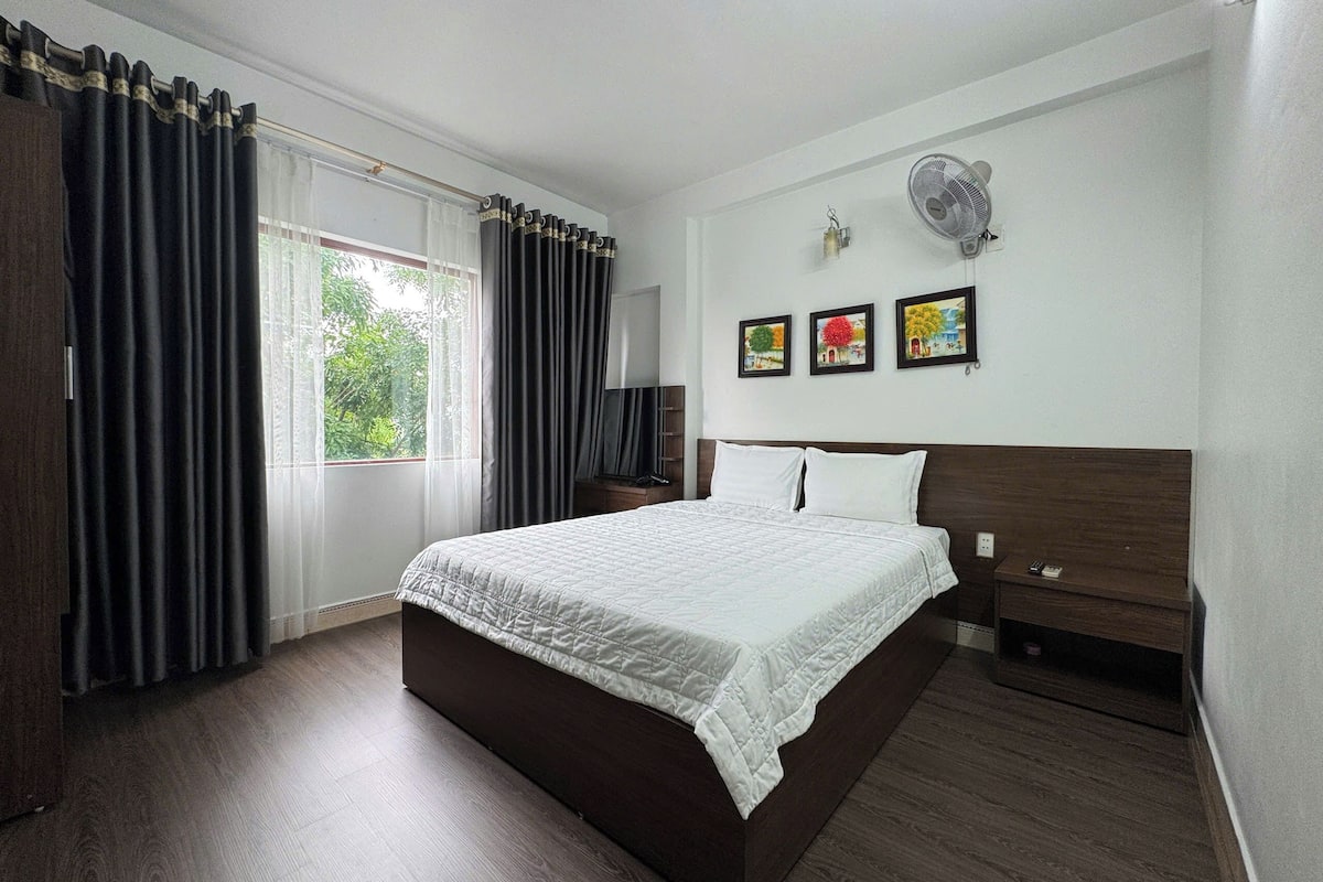 Chambre supérieure double | Literie de qualité, couette en duvet