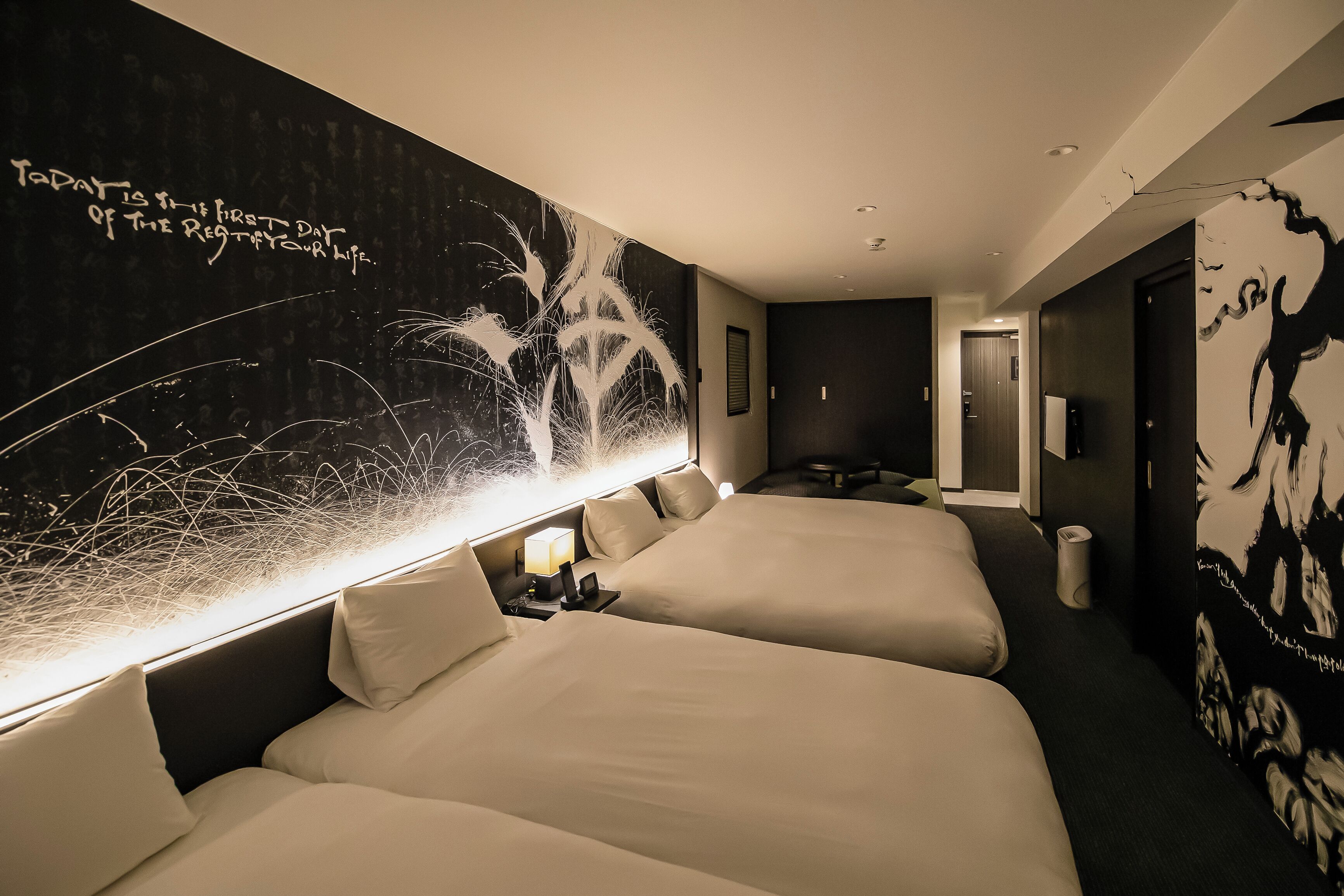 1 chambre, décoration personnalisée, fer et planche à repasser