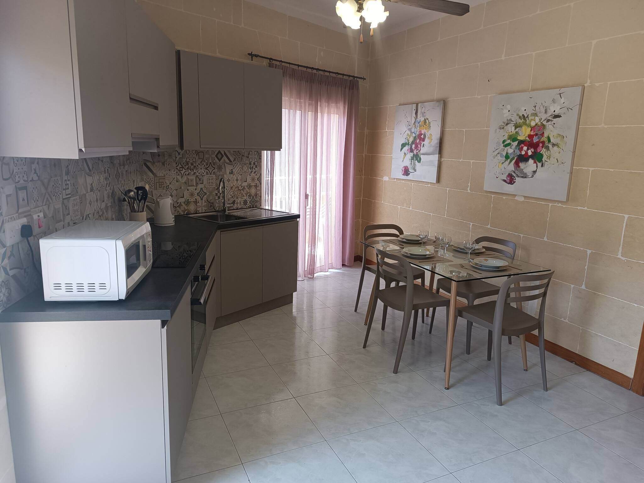 Appartamento, 2 camere da letto, patio, vista oceano | Interni