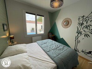 4 bedrooms, free WiFi - Family cottage with heated pool in Bretignolles-sur-Mer (Bretignolles-sur-Mer)