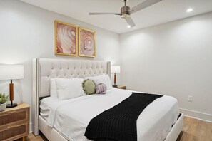 4 bedrooms, travel crib, free WiFi, bed sheets