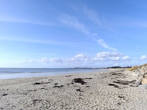 On the beach