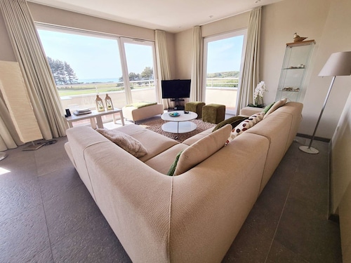 Luxueux appart 3 suites, balcon mer, parking, wifi