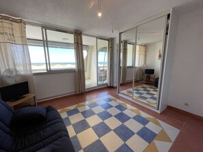 TV - Apartment with pool, pets allowed, parking, beach in Port Camargue, 4 pers. (Port Camargue)