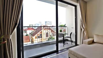 Superior Apartment, City View | Premium bedding, in-room safe, desk, laptop workspace