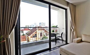 Superior-Apartment, 2 Schlafzimmer, Stadtblick