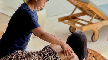 Body treatments, aromatherapy, hot stone massages, deep-tissue massages