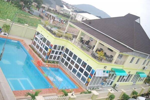 Vue depuis l’hébergement