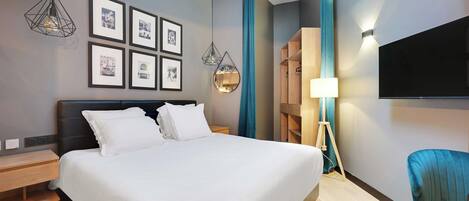 1 bedroom, iron/ironing board, bed sheets