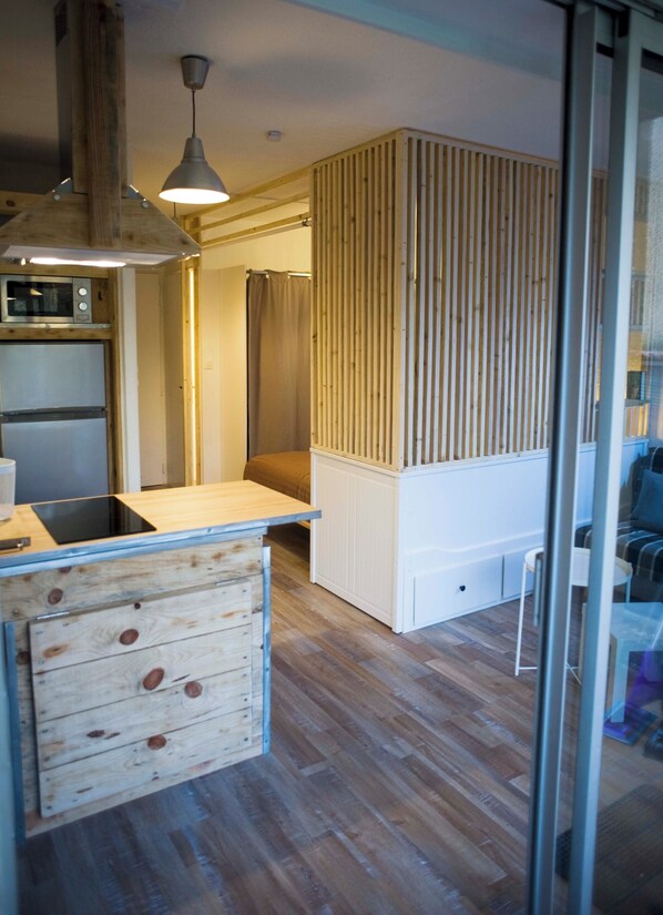 Interior - T1 bis with small garden - Barbotan (Cazaubon)