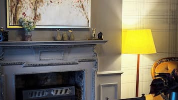 The Cailleach Suite | Desk, laptop workspace, blackout curtains, iron/ironing board