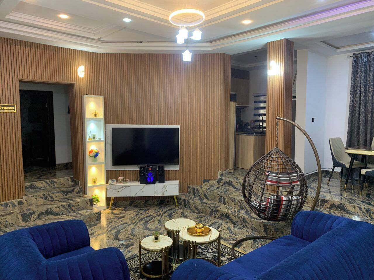 Standard Apartment, Balcony, City View | Living area | Flat-screen TV