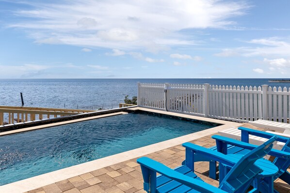 House, 3 Bedrooms | Pool - Ahh Da Sea - Waterfront, Backyard Ramp To Jetty & Laguna 3 Bedroom Home (South Padre Island)