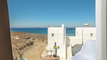 Monolocale Deluxe, vista mare | Terrazza/patio