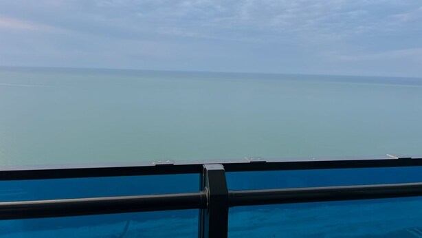 Comfort Studio, Balcony, Beach View | Terrace/patio - orbi city block A (Batumi)