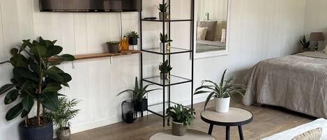 1 chambre, fer et planche Ă repasser, Wi-Fi, draps fournis