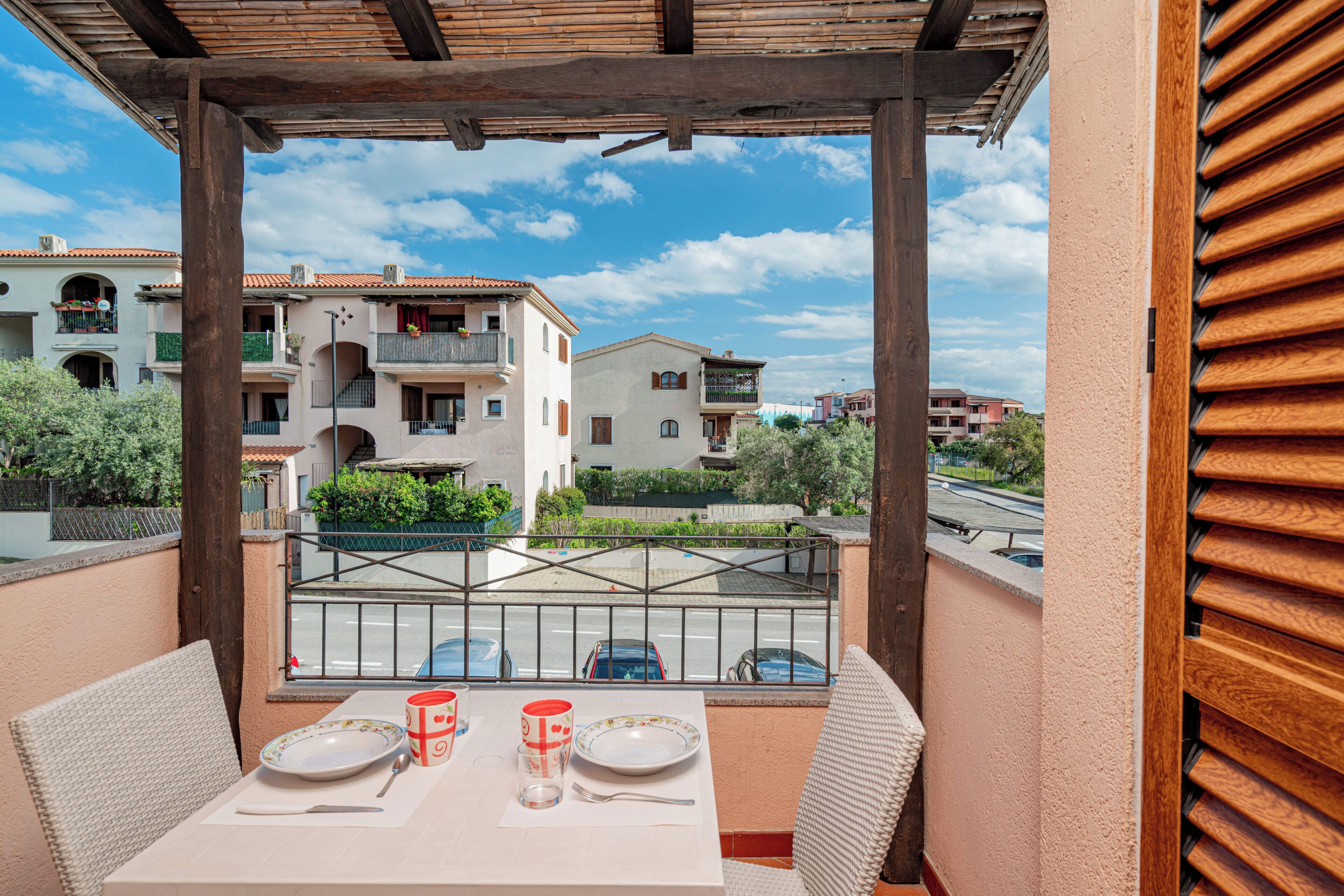 Studio Classique, 1 lit double, balcon | Terrasse/Patio