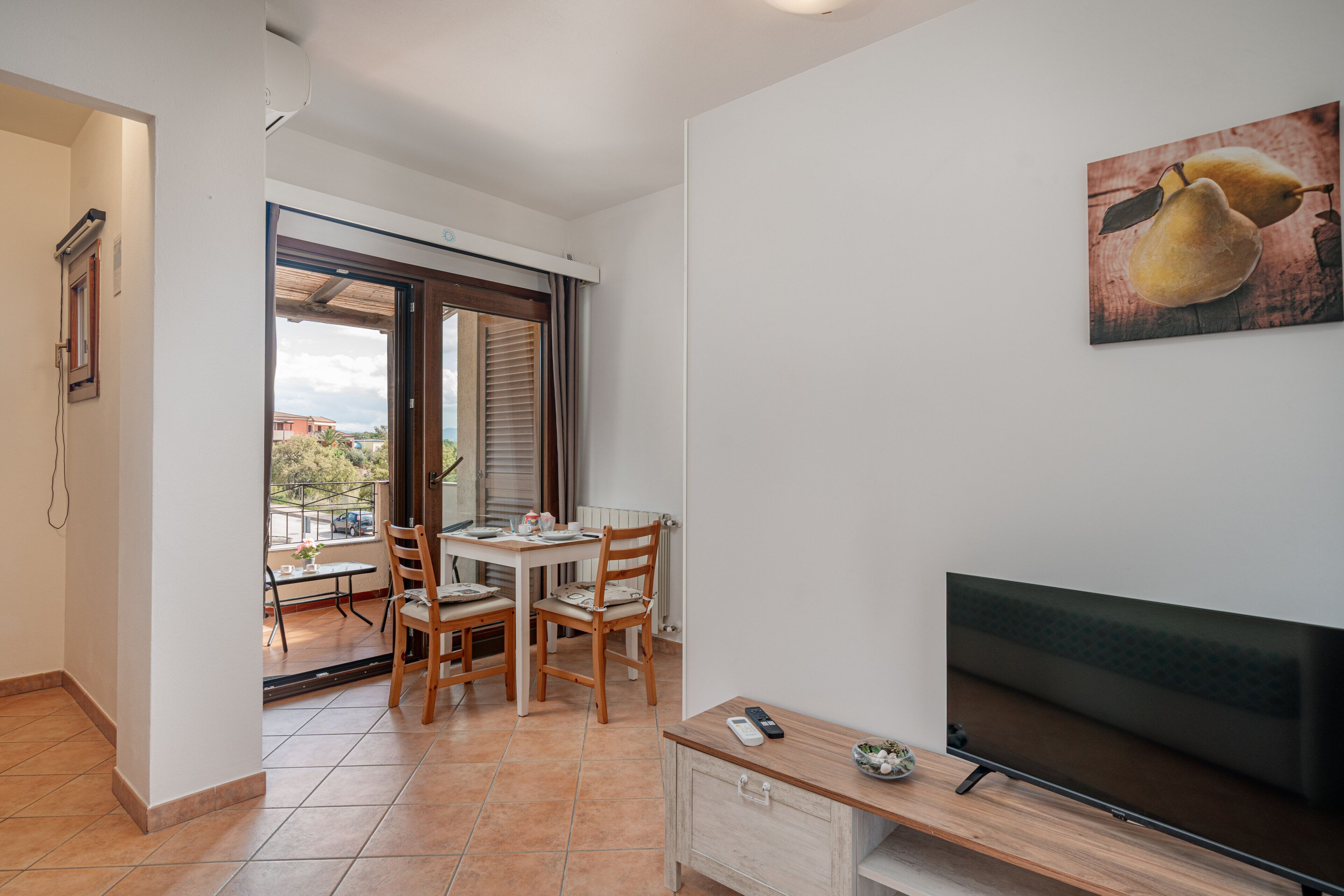 Classic Studio, 1 Double Bed with Sofa bed, Balcony | Living area | Flat-screen TV