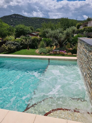 Gite spa la parenthèse,privatif,sauve,gard,Occitanie