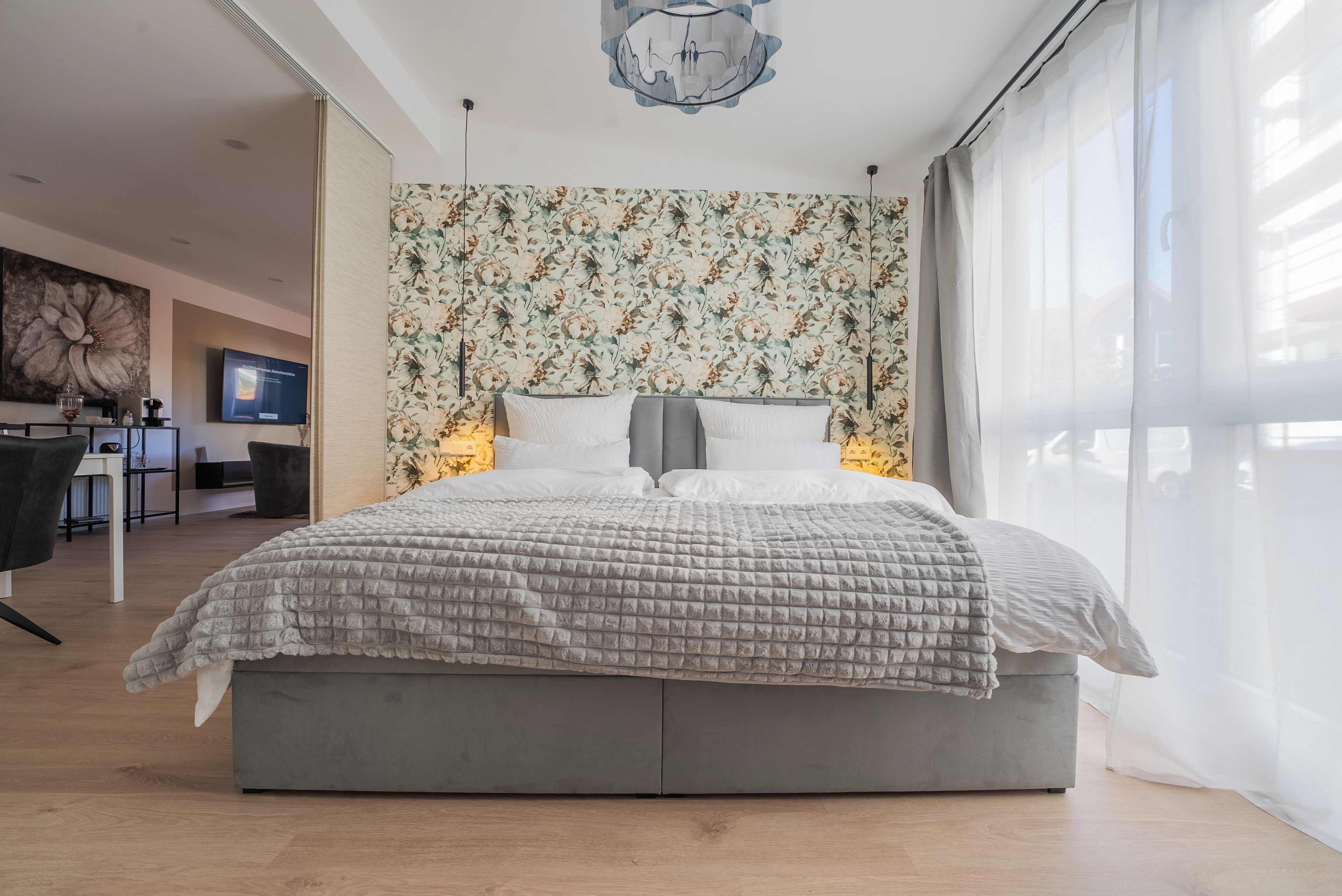 1 Schlafzimmer, Bügeleisen/Bügelbrett, kostenloses WLAN, Bettwäsche