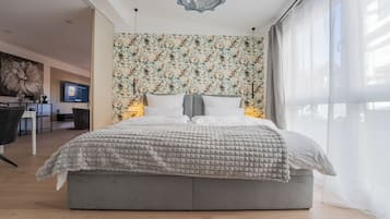 1 Schlafzimmer, Bügeleisen/Bügelbrett, kostenloses WLAN, Bettwäsche